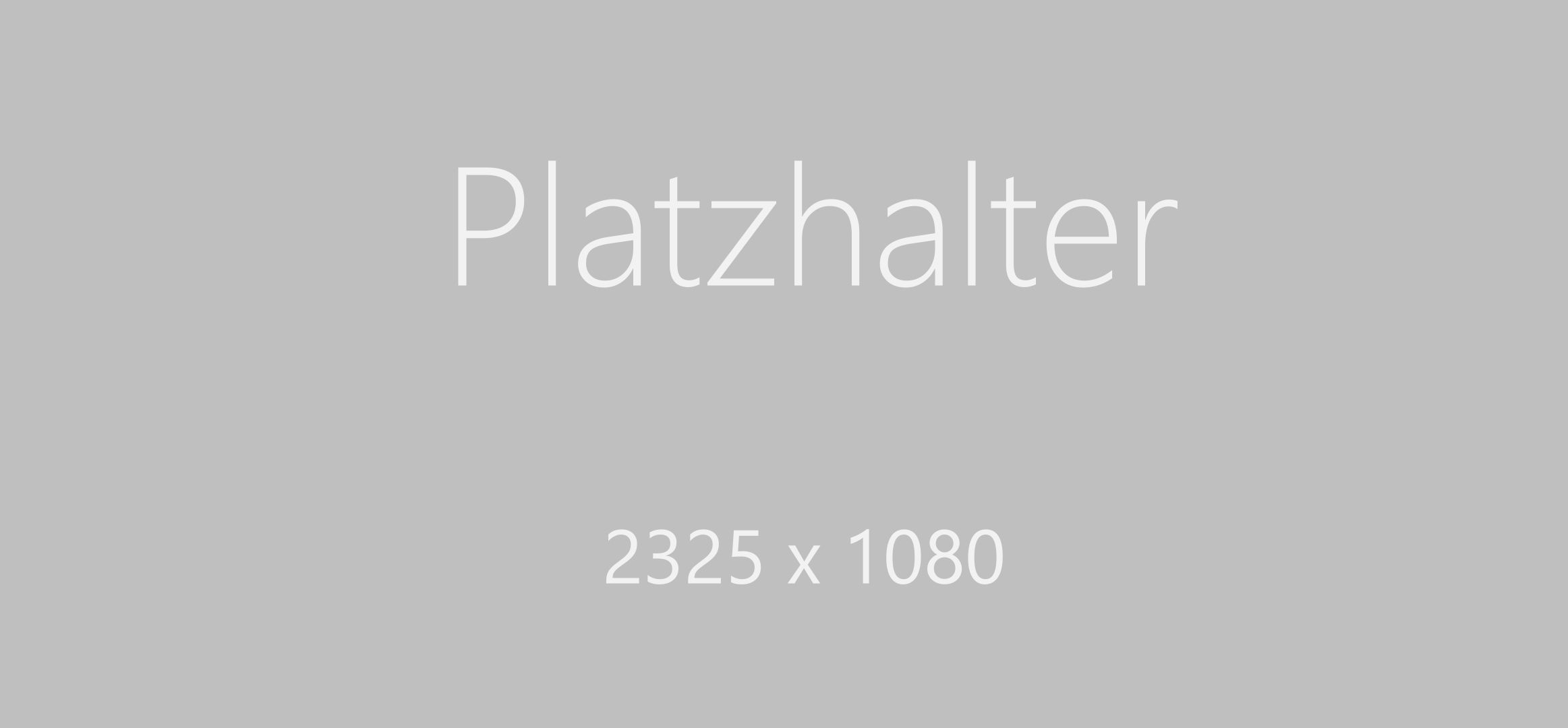 Platzhalter Bild Golm